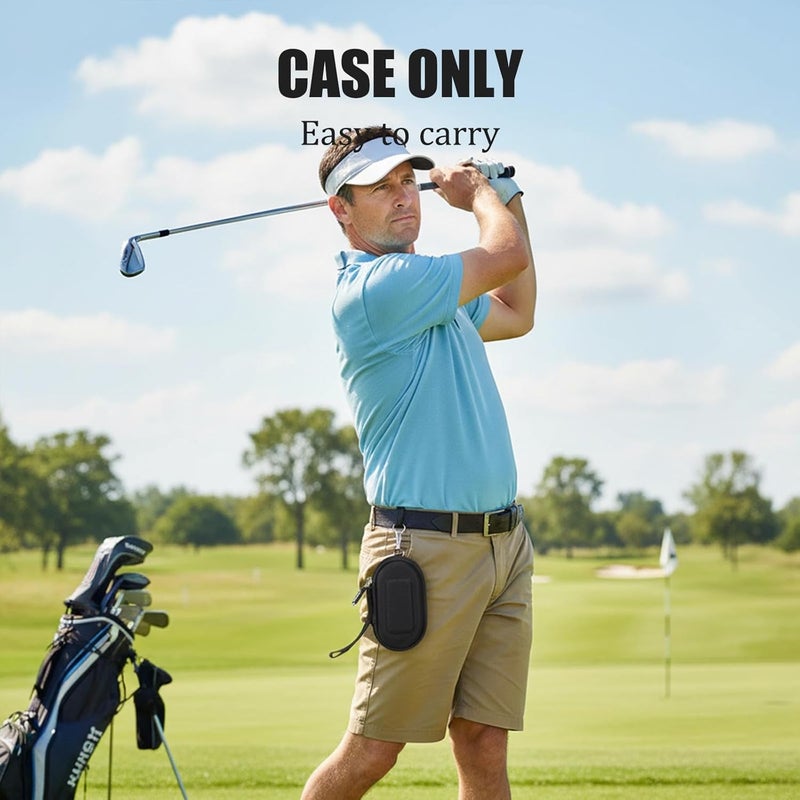 worfty Case for Blue Tees Golf Ringer - Hard Protective Travel Carrying Storage Bag (Black) - Image 4